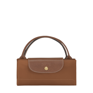 Longchamp Le Pliage Cognac Original Travel Bag  L